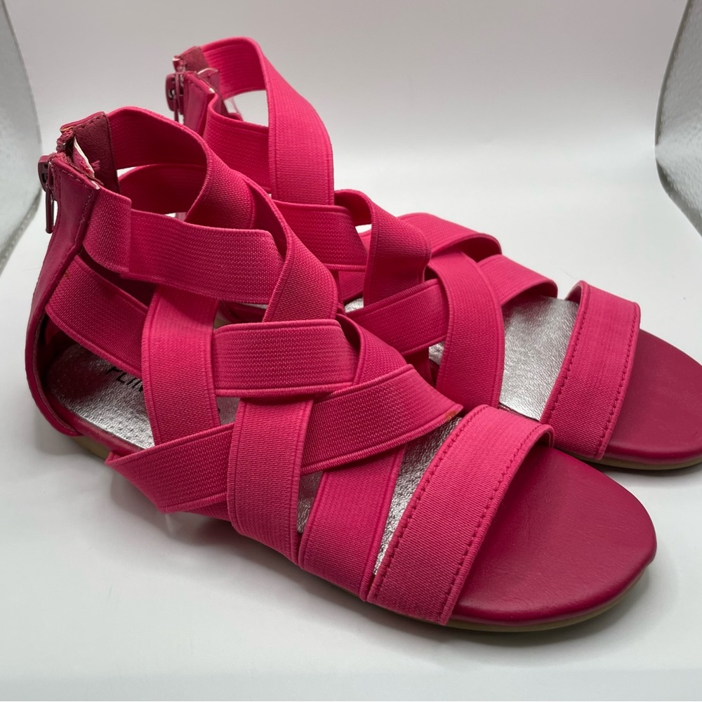 Girls Donald Pliner Jrs Pink Strappy Sandals, EU 30, US 12, Paola Style - Picture 1 of 5